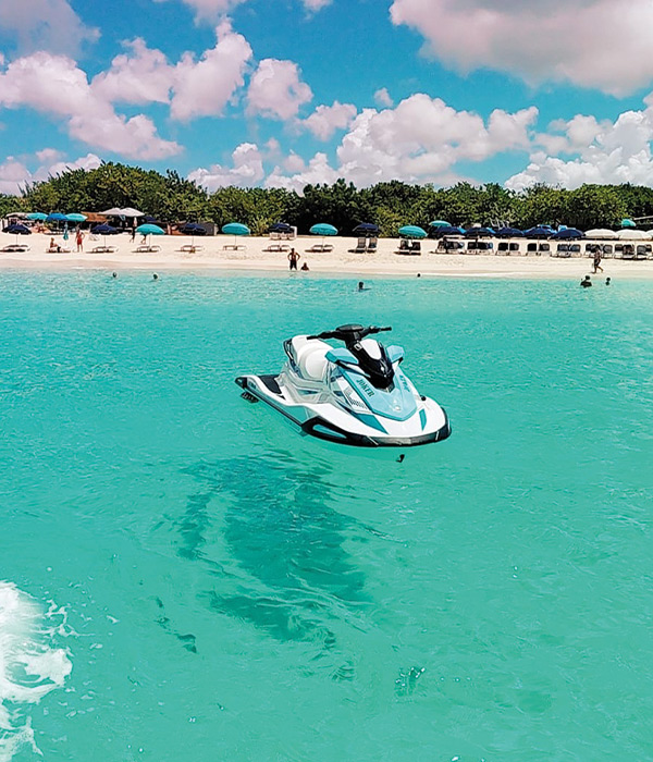 Location de jet ski à Saint-Martin