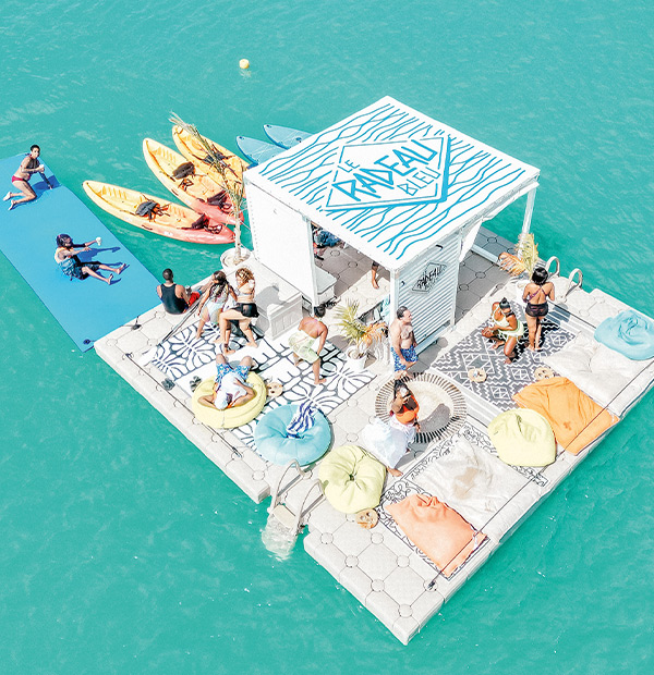 Votre Ile privée pour la journée - Le Radeau Bleu