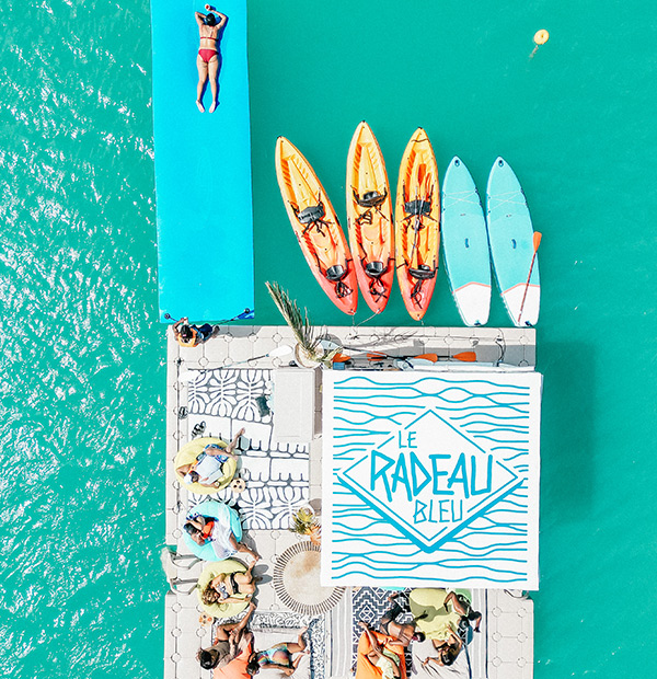 Votre Ile privée pour la journée - Le Radeau Bleu