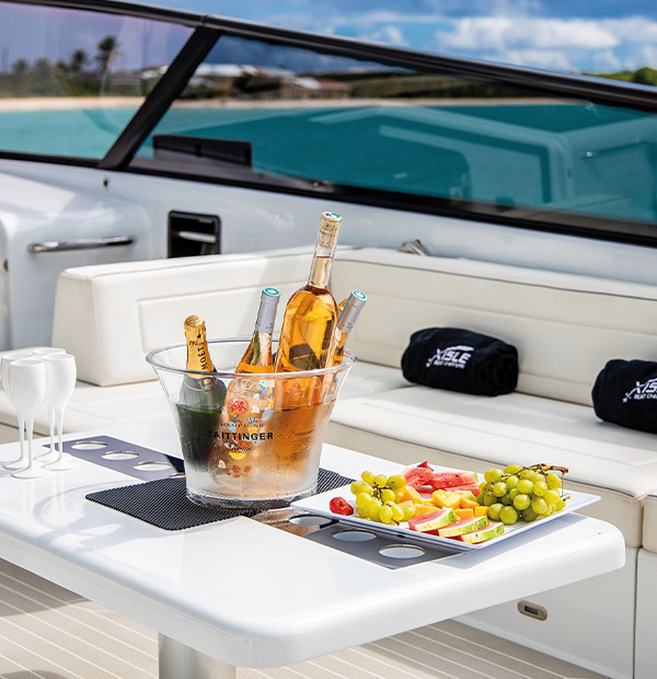 Pour une journée d'exception sur un bateau à Saint-Martin