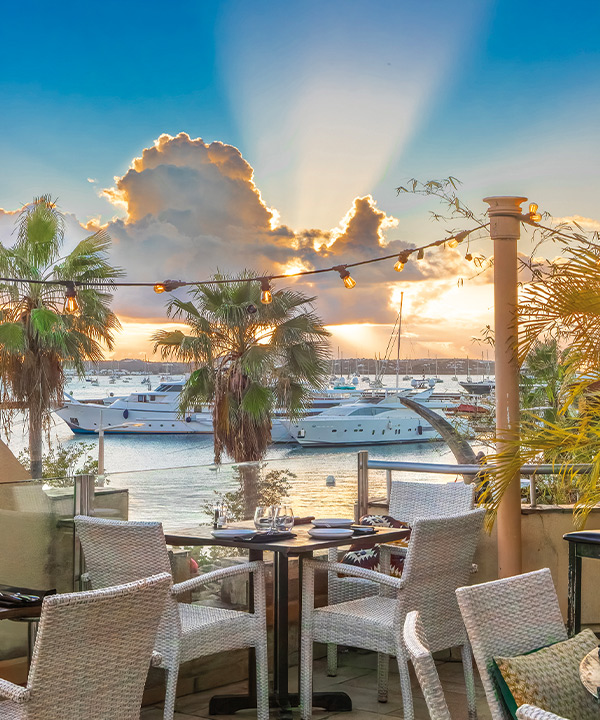 La Terrasse  Restaurant rooftop à Marigot - Saint-Martin