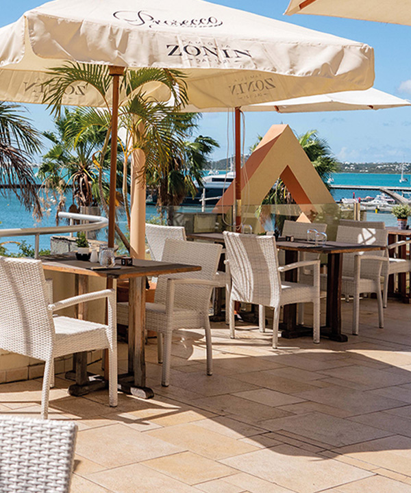 La Terrasse  Restaurant rooftop à Marigot - Saint-Martin