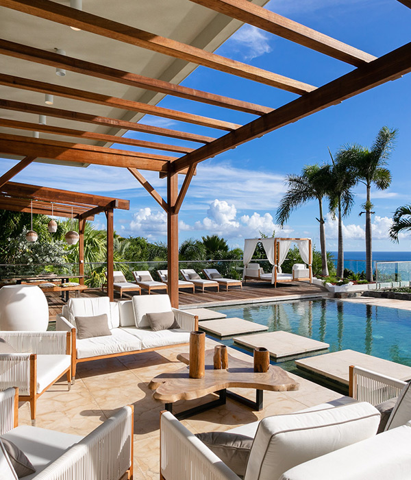 Location de villas de luxe à Saint-Martin