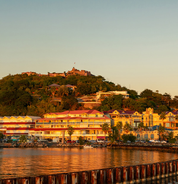 Marigot, la capitale du coté français