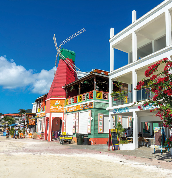 La promenade le long de la mer à Philpsburg