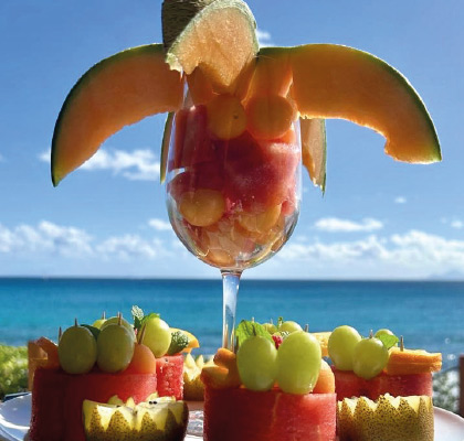 Decouvrez notre selection des meilleures tables de Saint-Martin